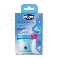 Biberón NaturalFeeling Azul 0 Meses+  150ml-200222 Biberón NaturalFeeling Azul 0 Meses+  150ml-200222 2